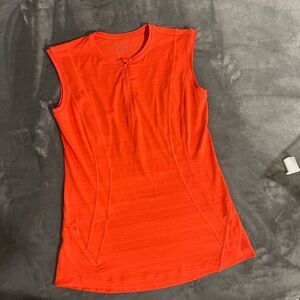 Athleta Sleeveless Red Top